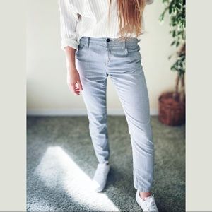 Joe’s | Blue White Pin Stripe Slim Fit Classic Preppy Lightweight Pants